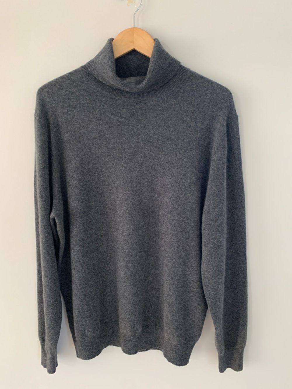 Lawrence Grey Men’s Cashmere Turtleneck Sweater Size XXXL